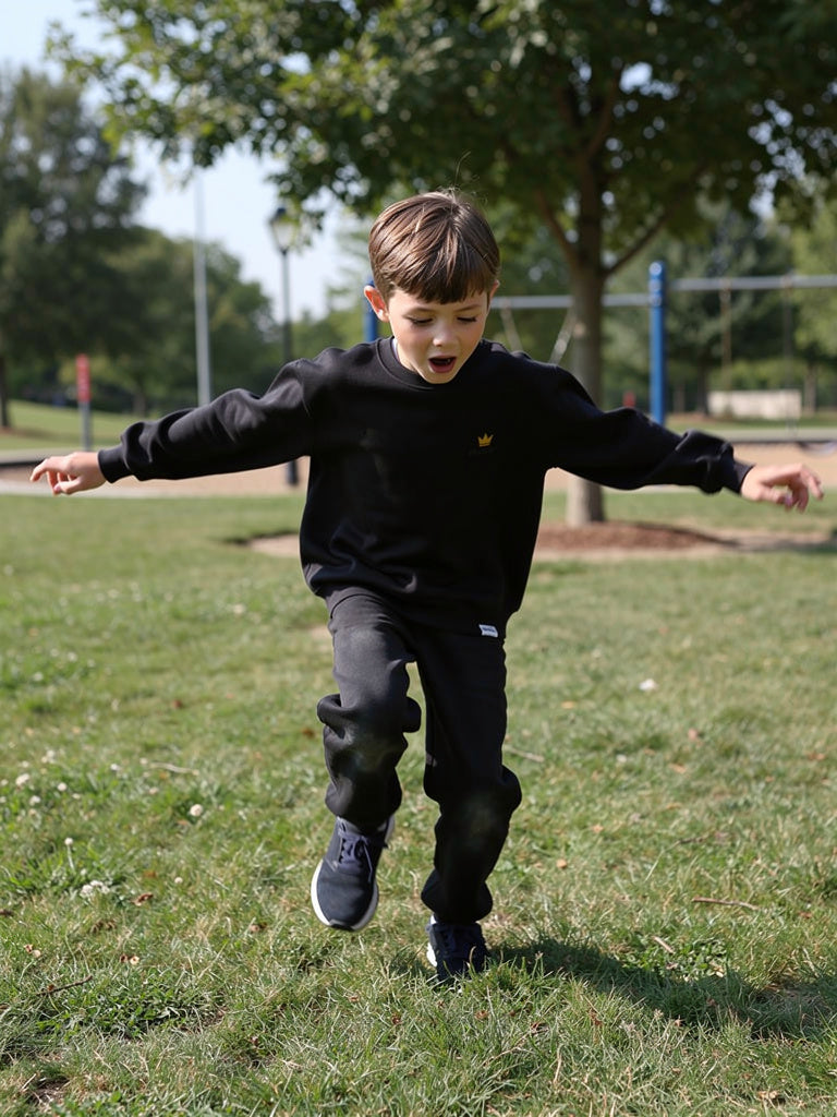 Crown Rooted – Youth Crewneck Sweatshirt