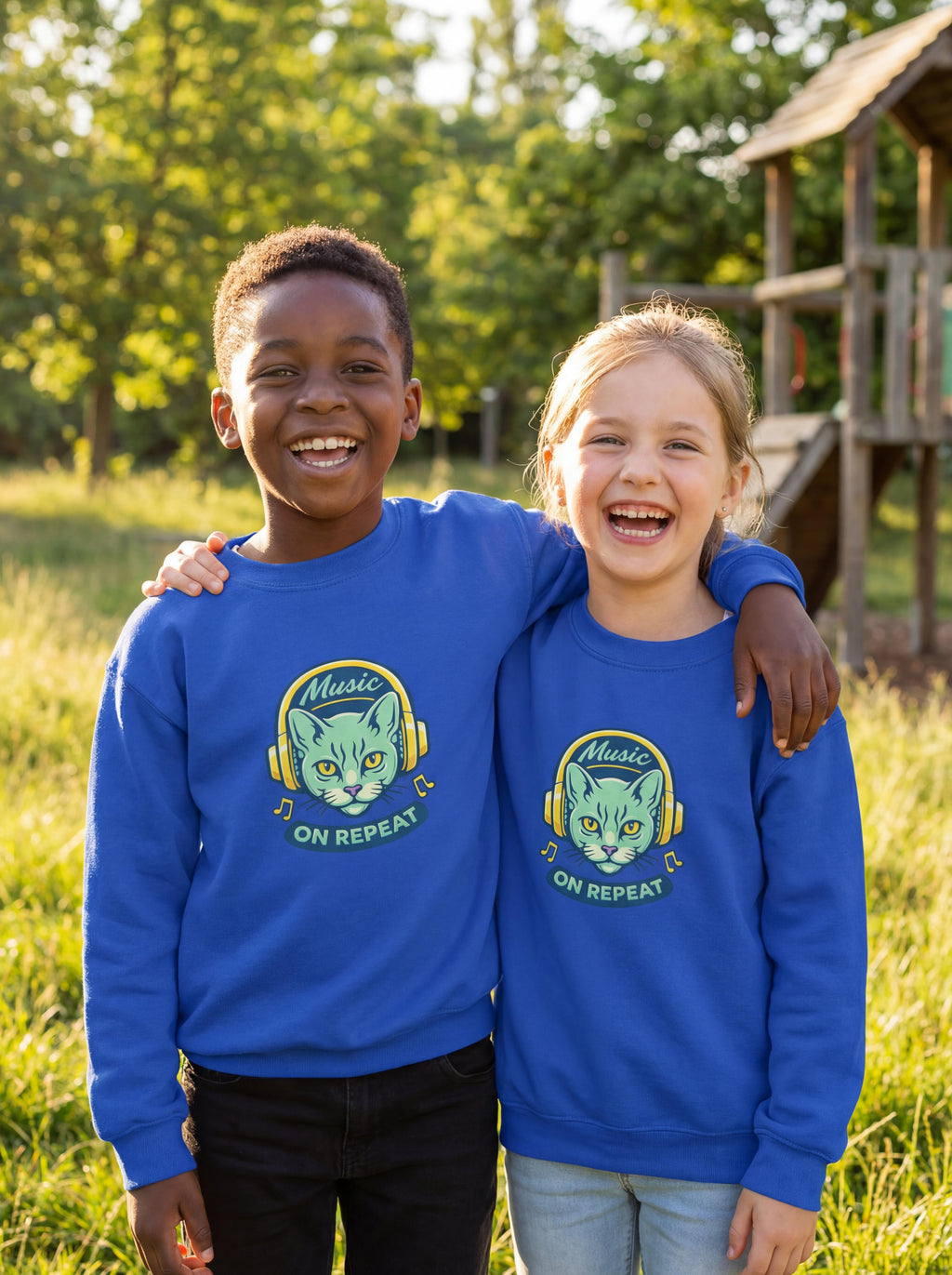 Youth Music Repeat Sweatshirt