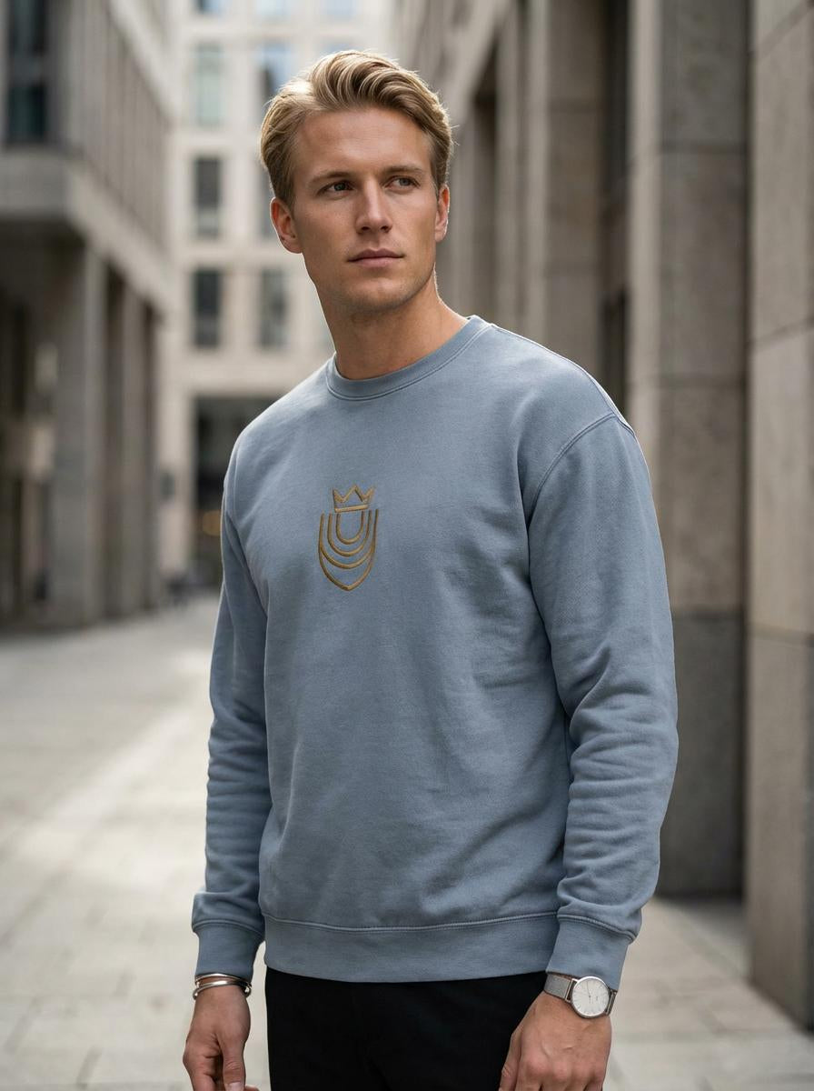 Gold Rooted Logo – Crewneck Sweatshirt