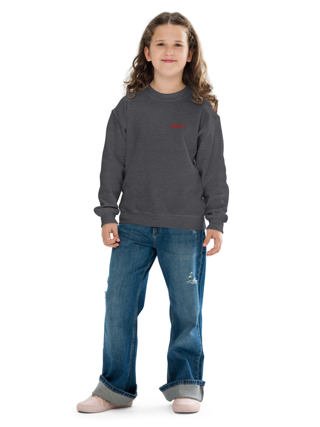 Amor – Youth Crewneck Sweatshirt