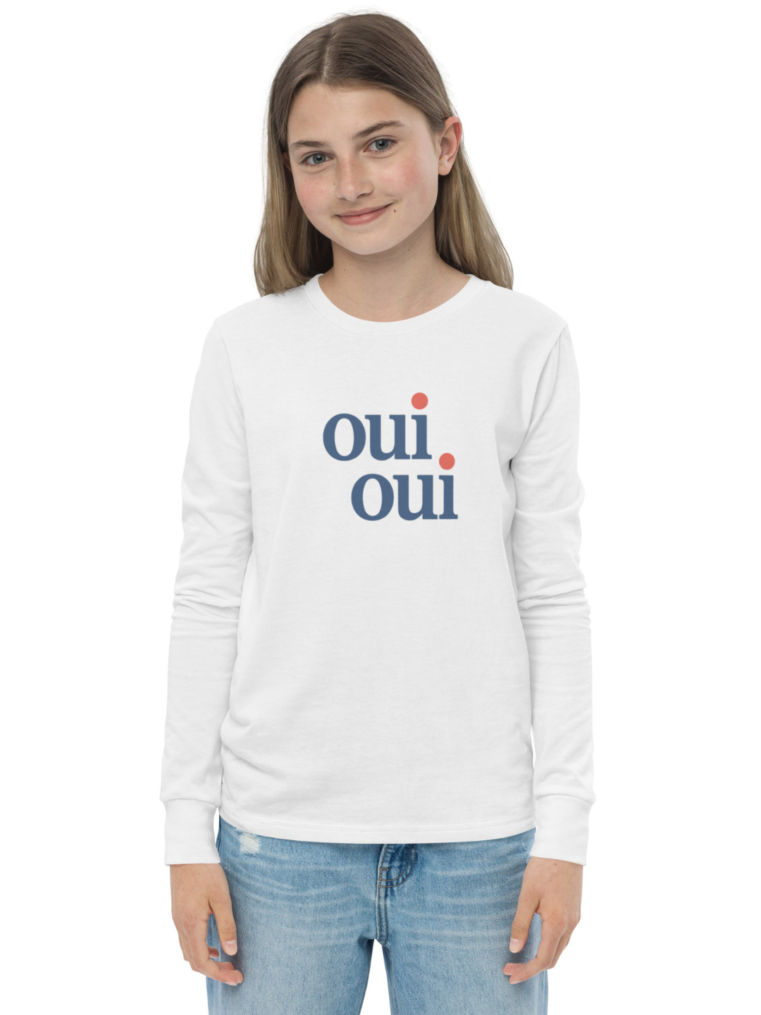 Oui Oui – Youth Long Sleeve Tee