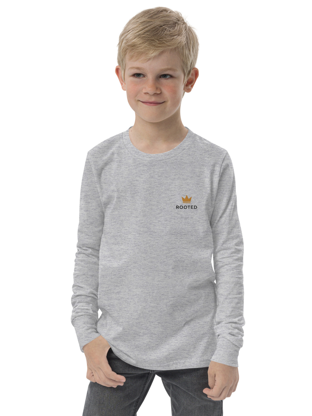 Rooted – Youth Long Sleeve Tee