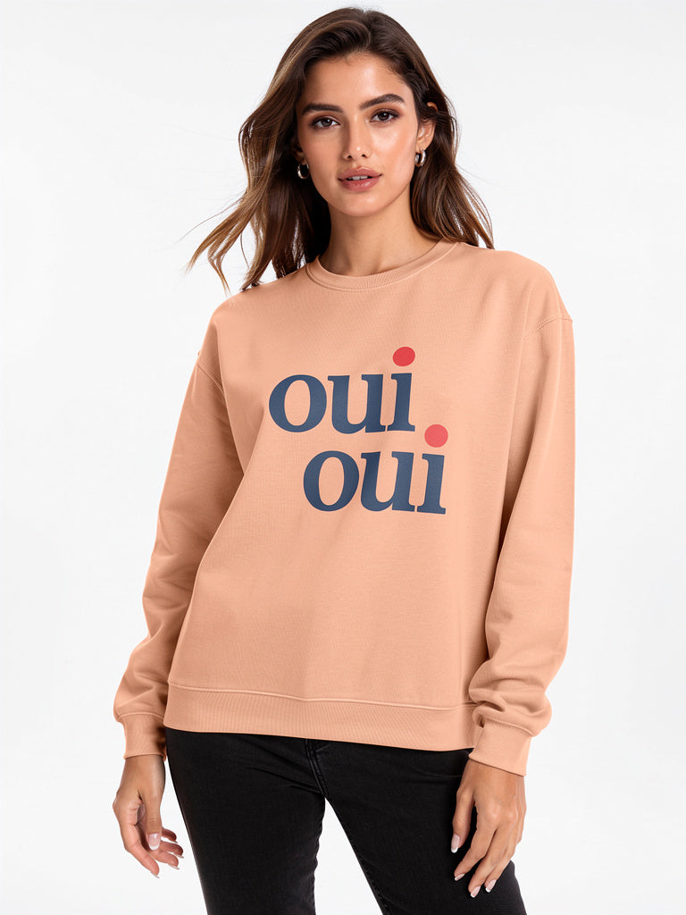 Oui Oui - Crewneck Sweatshirt
